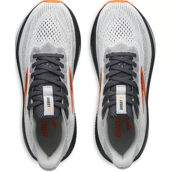 Brooks Men\'s Oyster Mushroom Orange Ebony Ghost 17 Running Shoe Size 12 main image 13